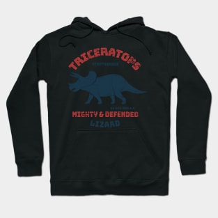 Mighty Lizard Triceratops Dinosaur Hoodie